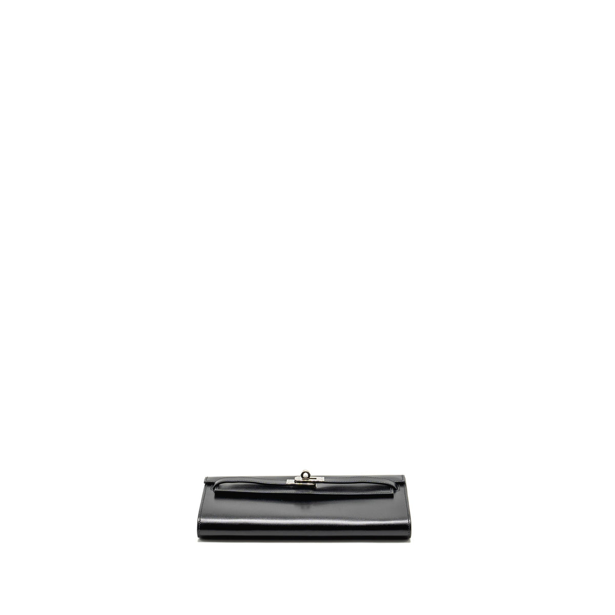 HERMES KELLY TO GO BOX BLACK SHW