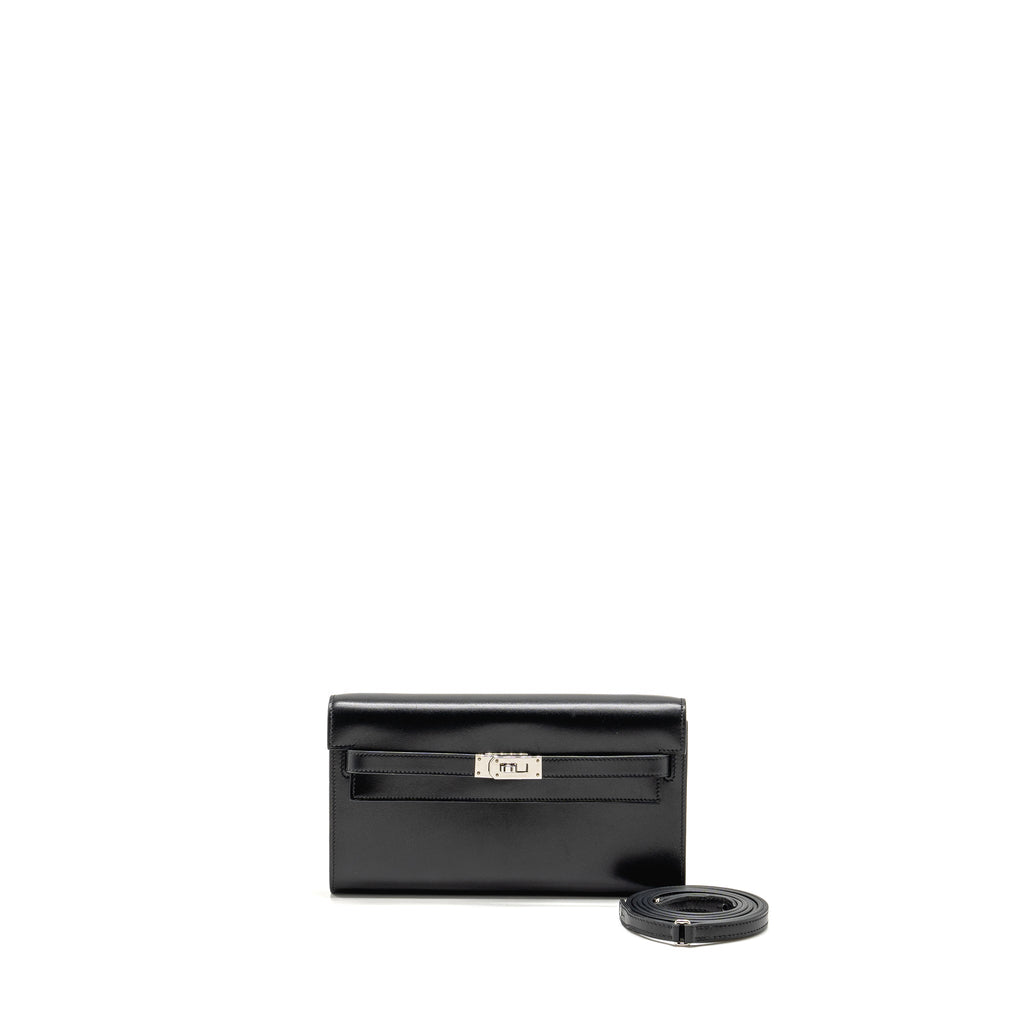 HERMES KELLY TO GO BOX BLACK SHW