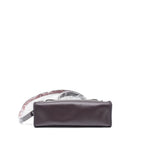 HERMES HERBAG 31 ZIP BAG TOILE H BERLINE CANVAS/VACHE HUNTER CASSIS/BLACK/ROUGE SELLIER SHW