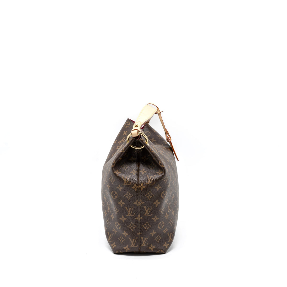LOUIS VUITTON GRACEFUL MM MONOGRAM CANVAS/PIVOINE GHW (NEW VERSION)
