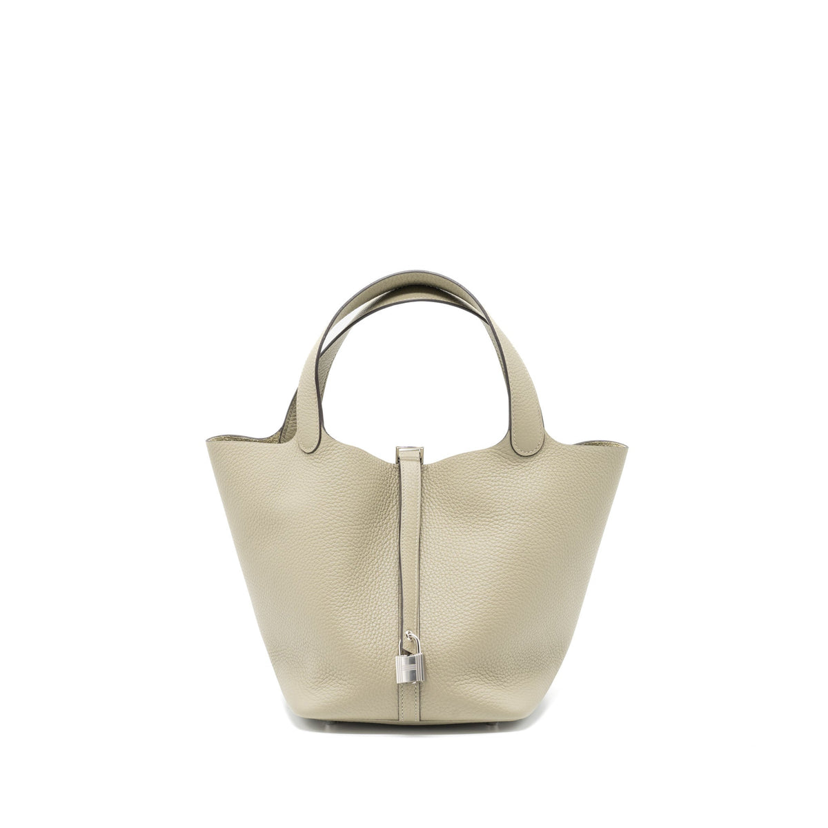 HERMES PICOTIN 22 LOCK BAG CLEMENCE SAUGE SHW