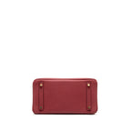 Hermes Birkin 30 togo rouge grenat GHW