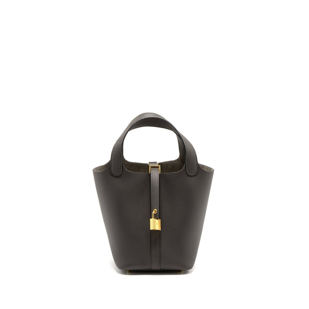 Hermes Picotin 18 Lock Bag Taurillon Maurice Graphite GHW