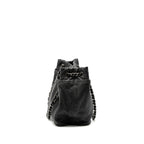 CHANEL TOTE BAG CALFSKIN BLACK SHW