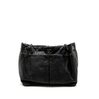 CHANEL TOTE BAG CALFSKIN BLACK SHW