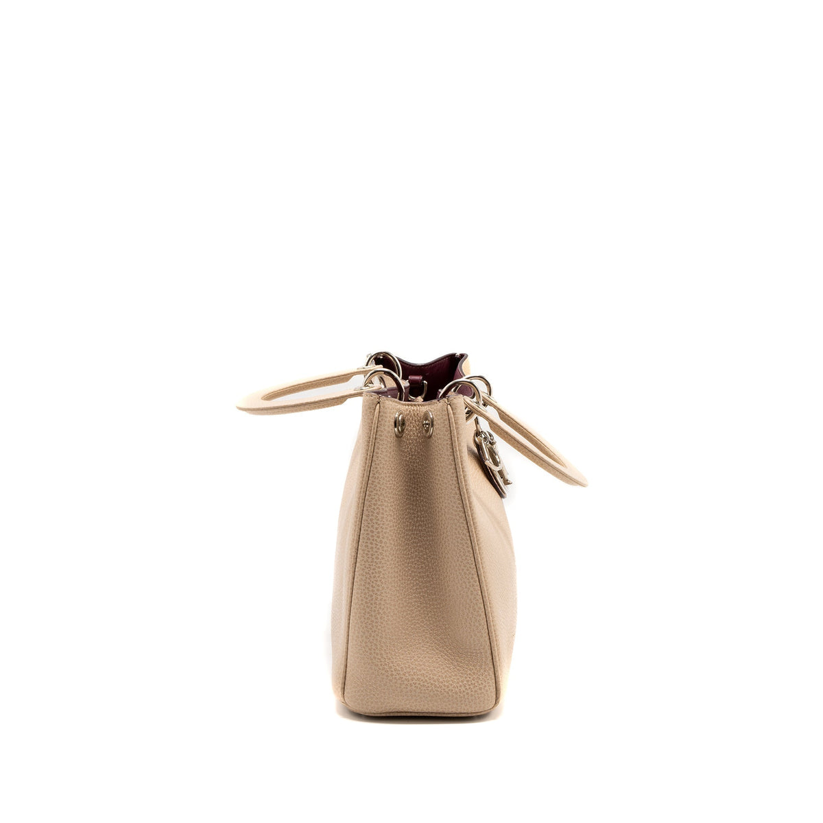 DIOR DIORISSIMO BAG CALFSKIN BEIGE/PINK SHW