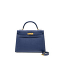 Hermes kelly 32 epsom blue sapphire GHW