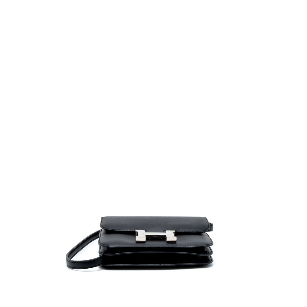 HERMES MINI CONSTANCE SWIFT BLACK SHW