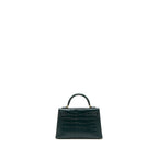 HERMES MINI KELLY II ALLIGATOR MISSISSIPPIENSIS MATTE 6O VERT CYPRES GHW