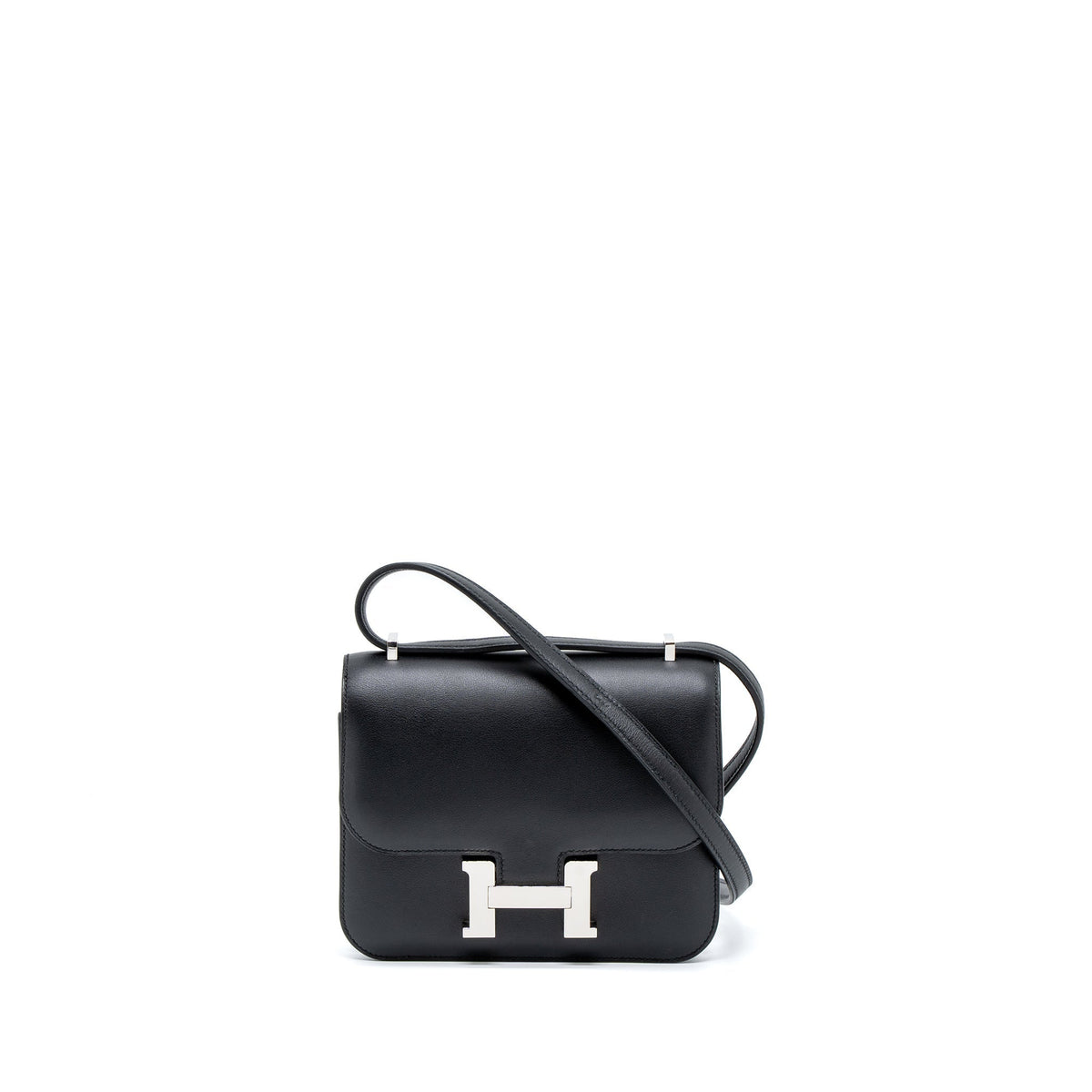 HERMES MINI CONSTANCE SWIFT BLACK SHW