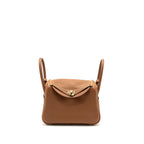 Hermes Lindy 26 Clemence Gold GHW