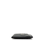 CHANEL CLASSIC CARD HOLDER CAVIAR BLACK GHW (MICROCHIP)