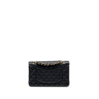 CHANEL MEDIUM CLASSIC DOUBLE FLAP BAG CAVIAR BLACK GHW