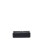 CHANEL MEDIUM CLASSIC DOUBLE FLAP BAG CAVIAR BLACK GHW