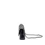 CHANEL MEDIUM CLASSIC DOUBLE FLAP BAG CAVIAR BLACK SHW