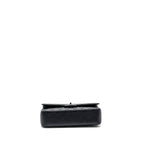 CHANEL MEDIUM CLASSIC DOUBLE FLAP BAG CAVIAR BLACK SHW