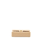 CHANEL MEDIUM CLASSIC DOUBLE FLAP BAG CAVIAR BEIGE GHW