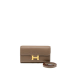 HERMES CLASSIC CONSTANCE TO GO EVERCOLOR ETOUPE GHW