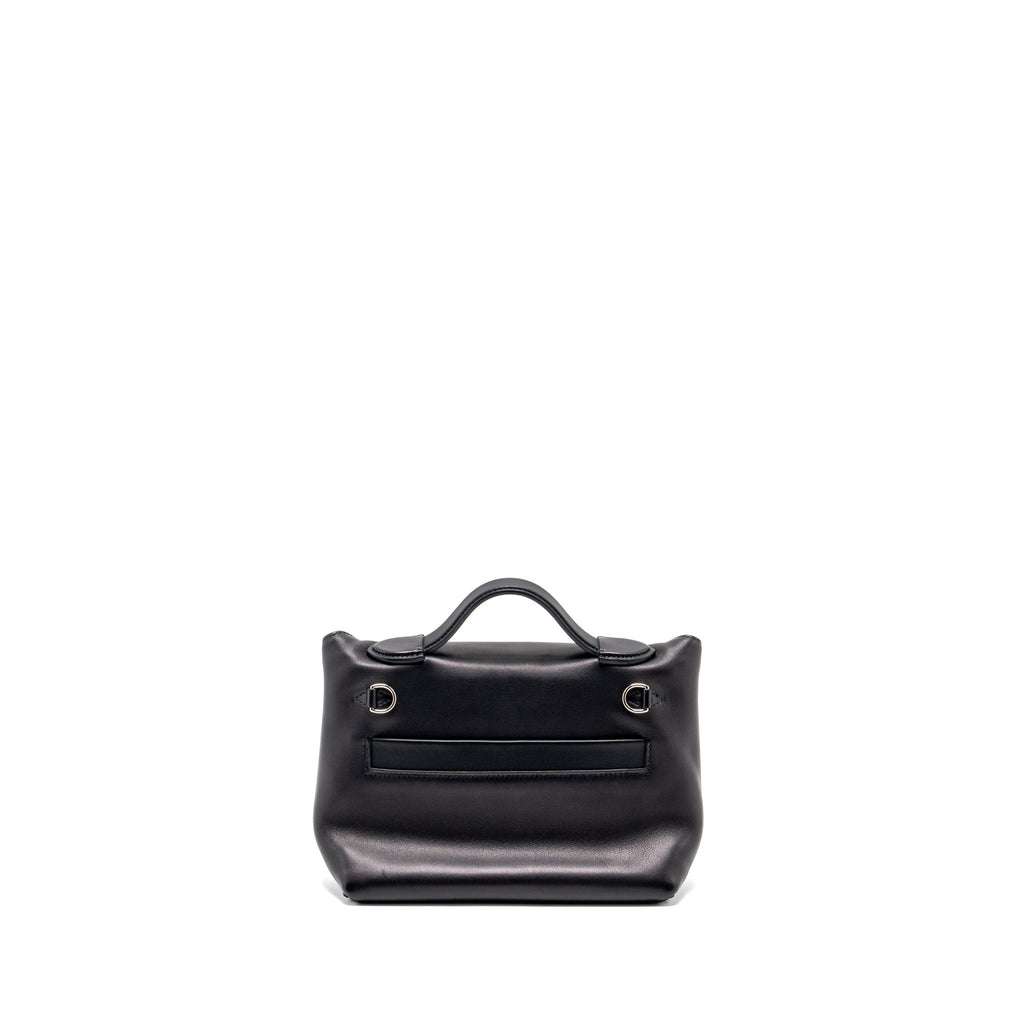 HERMES MINI 24/24 2424-21 BAG SWIFT BLACK SHW