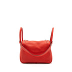 Hermes Lindy 26 Clemence S3 Rouge De Coeur SHW