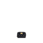 CHANEL BOY ZIP CARD HOLDER CAVIAR BLACK GHW