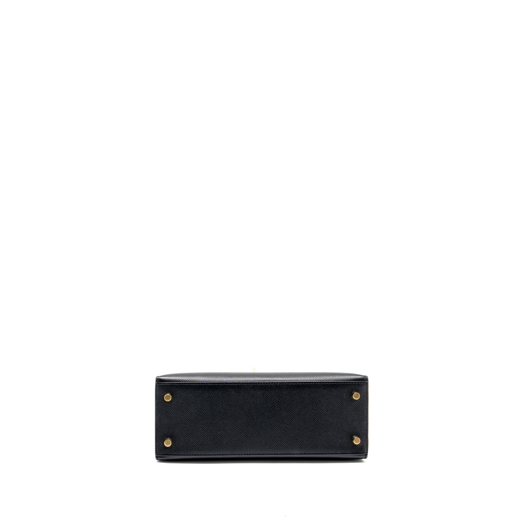 Hermes Kelly 25 epsom black GHW