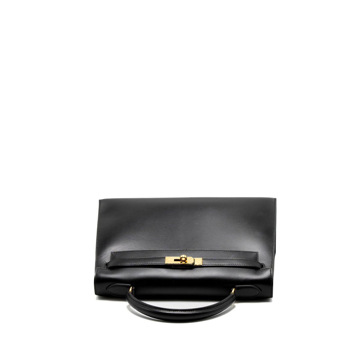 Hermes Kelly 32 Box Black GHW