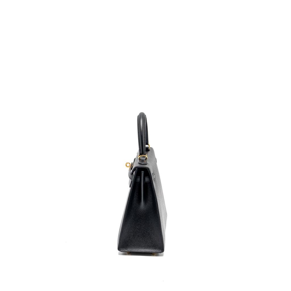 Hermes Kelly 25 epsom black GHW