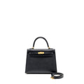 Hermes Kelly 25 epsom black GHW