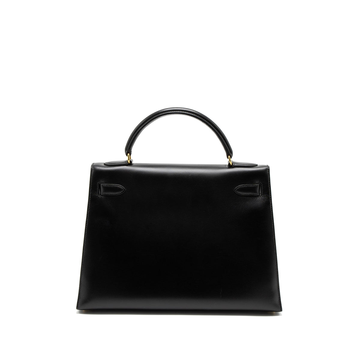 Hermes Kelly 32 Box Black GHW