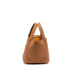 HERMES PICOTIN 22 LOCK BAG CLEMENCE GOLD GHW