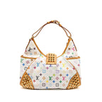LOUIS VUITTON CHRISSIE SHOULDER BAG MONOGRAM CANVAS WHITE MULTICOLOUR GHW