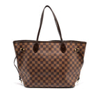 LOUIS VUITTON NEVERFULL MM DENIER EBENE CANVAS GHW