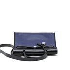 HERMES HERBAG 31 ZIP BAG TOLIE H BERLINE CANVAS/VACHE HUNTER BLUE ENCRE/BLACK SHW