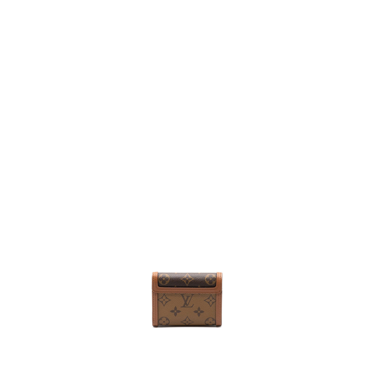 LOUIS VUITTON DAUPHINE COMPACT WALLET MONOGRAM CANVAS GHW