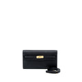 HERMES CLASSIC KELLY TO GO EPSOM BLACK GHW
