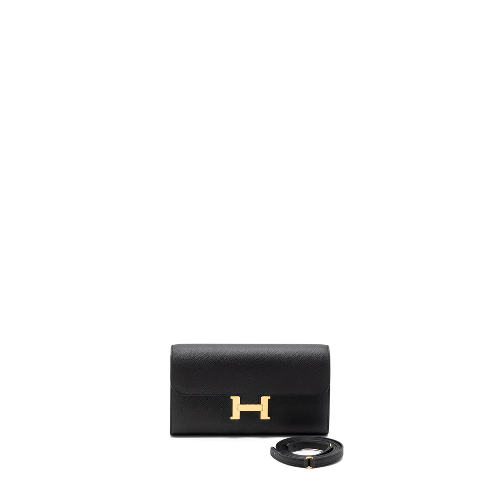 HERMES CONSTANCE TO GO EPSOM BLACK GHW STMAP B