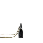 CHANEL MINI KELLY SHOPPING TOTE BAG CALFSKIN GHW (MICROCHIP)
