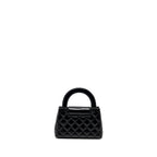 CHANEL MINI KELLY SHOPPING TOTE BAG CALFSKIN GHW (MICROCHIP)