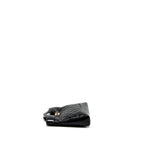 CHANEL 24S MINI 31 BAG SHINY LAMBSKIN BLACK GHW (MICROCHIP)