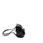 CHANEL MINI DUMA BACKPACK LAMBSKIN BLACK LGHW (MICROCHIP)