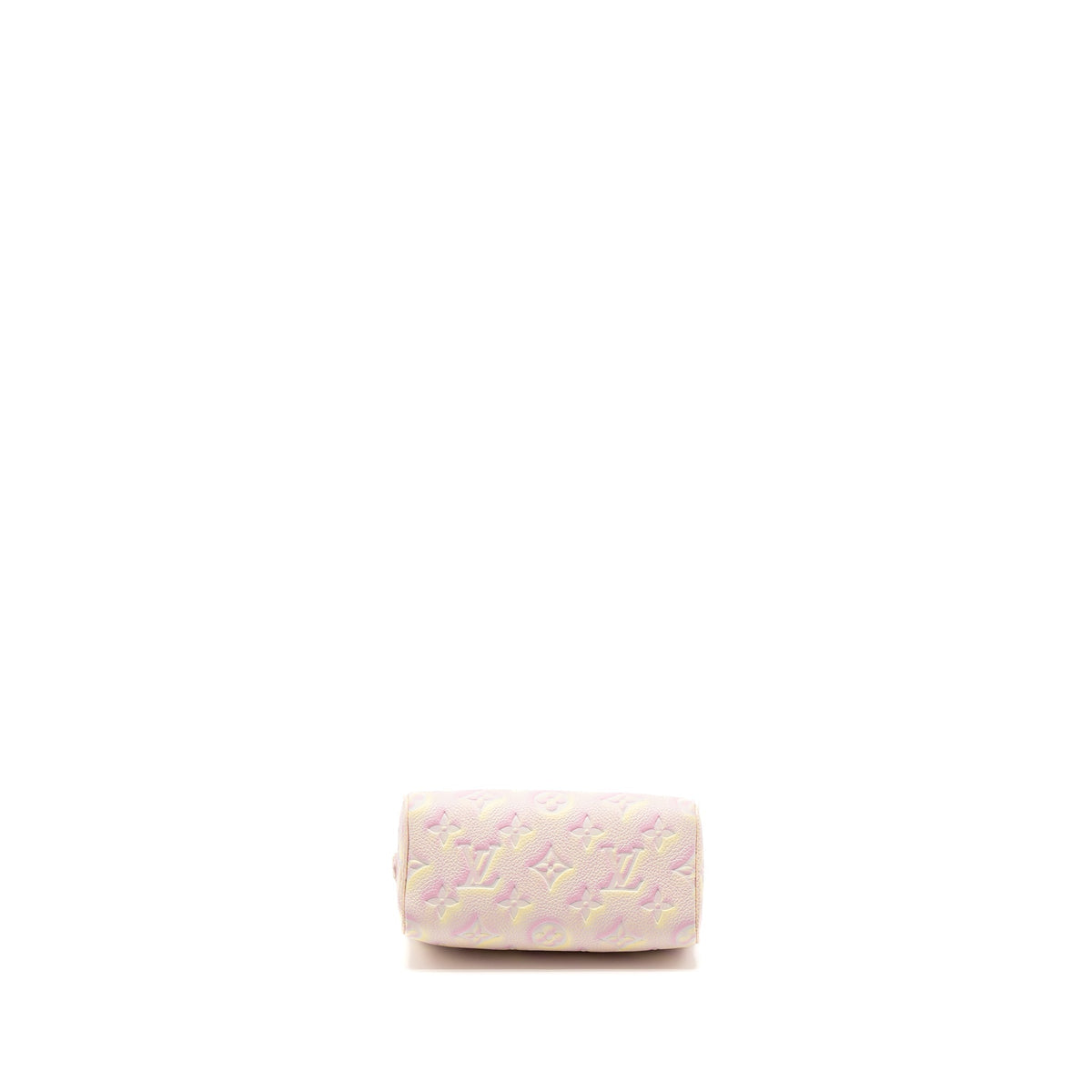 LOUIS VUITTON NANO SPEEDY MONOGRAM EMPREINTE PINK/MULTICOLOUR GHW (NEW VERSION)