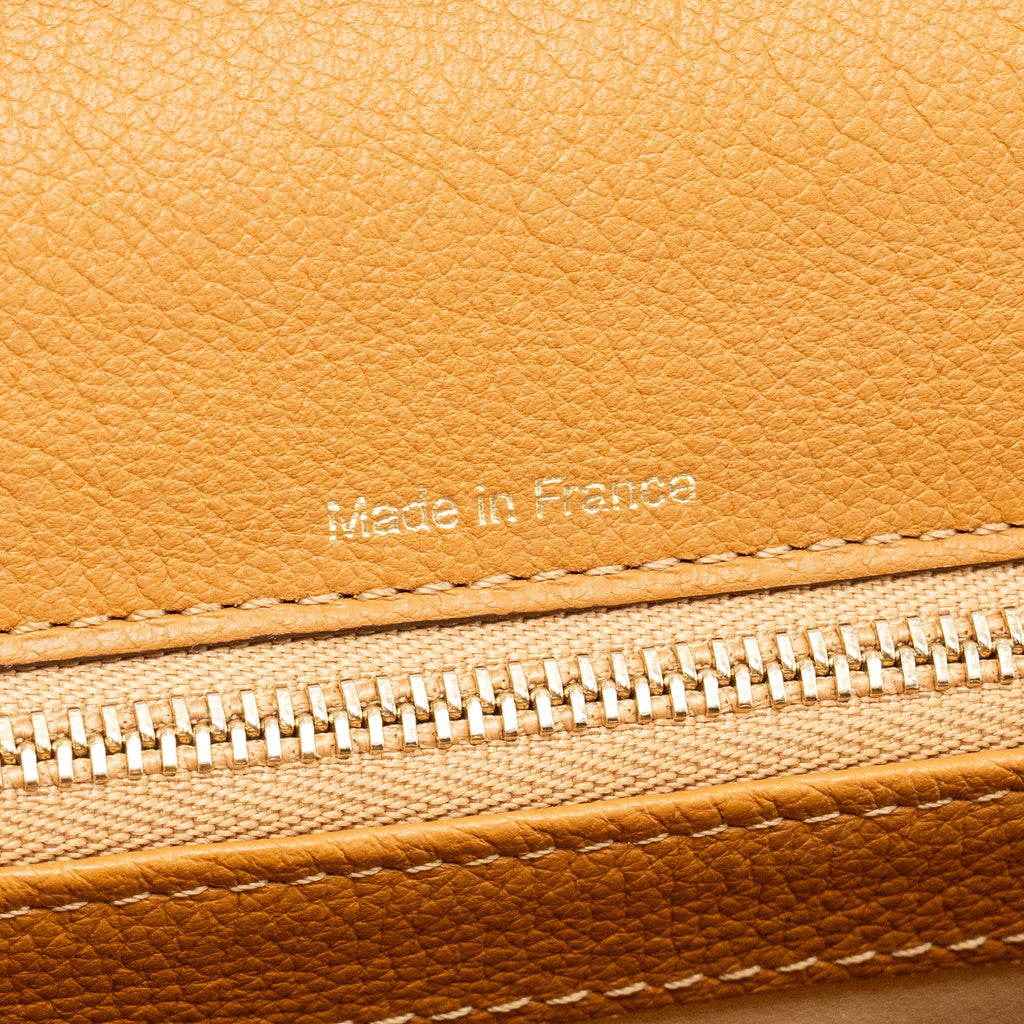 Delvaux Brilliant MM Calfskin Caramel LGHW