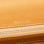 Delvaux Brilliant MM Calfskin Caramel LGHW