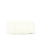 HERMES GARDEN PARTY 36 LEATHER/CANVAS LIGHT BLUE/BLANC SHW