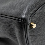 Hermes Kelly 28 Togo Black GHW