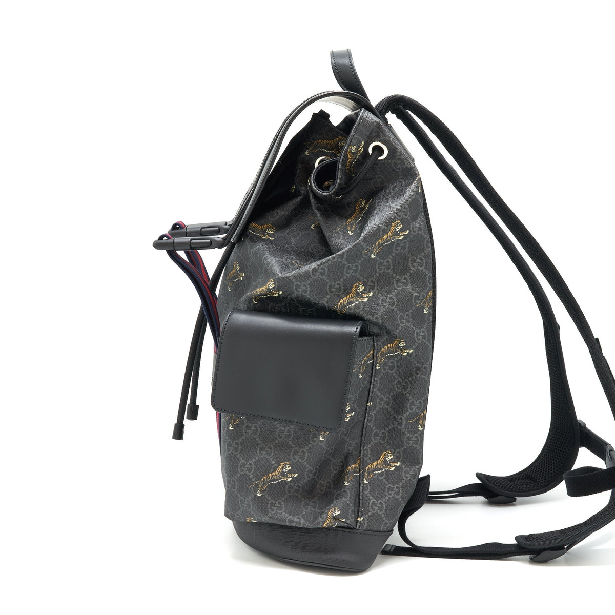 GUCCI MEN BLACK BACKPACK