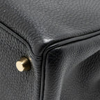 Hermes Kelly 28 Togo Black GHW