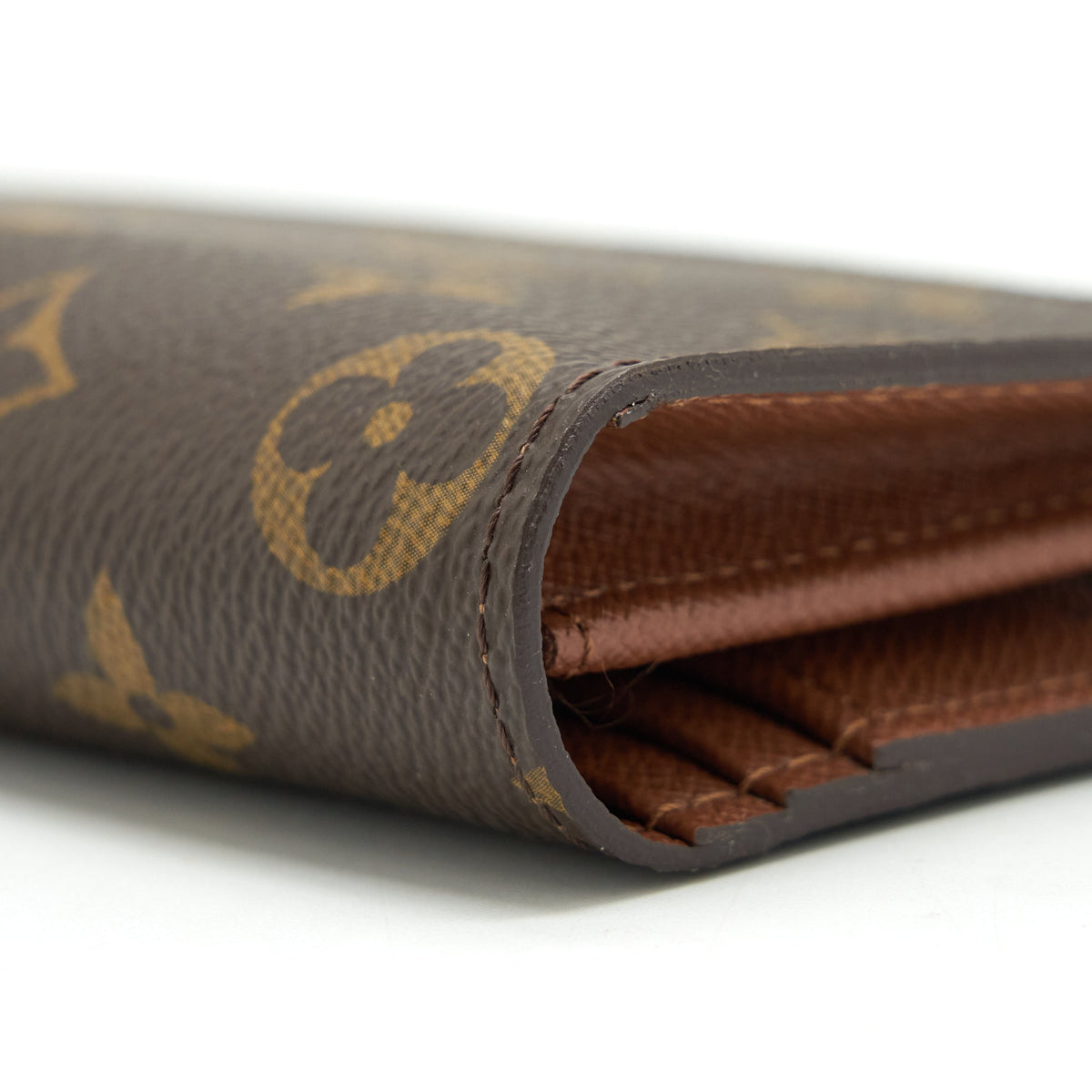 LOUIS VUITTON LONG WALLET MONOGRAM CANVAS GHW