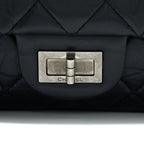CHANEL 2.55 REISSUE 227 AGED CALFSKIN BLACK RUTHENIUM SHW